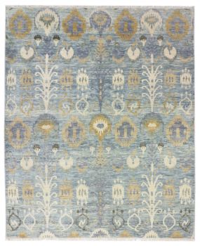 Hand Knotted Global Rug 7'8
